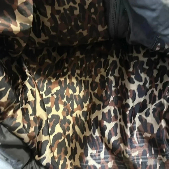 Betsey Johnson Jacket Women Small Gray Quilted Puffer Down Coat - Picture 7 of 8